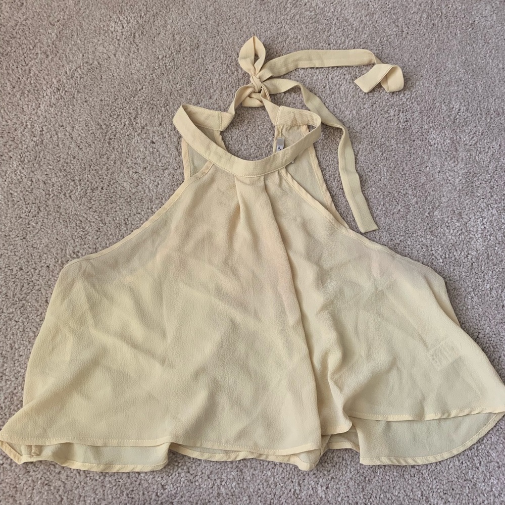 Flowy crop top